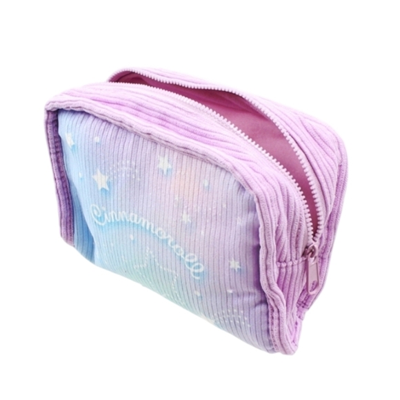 Sanrio Milk Corduroy Cosmetic accessory bag Pink - Picture 4 of 9